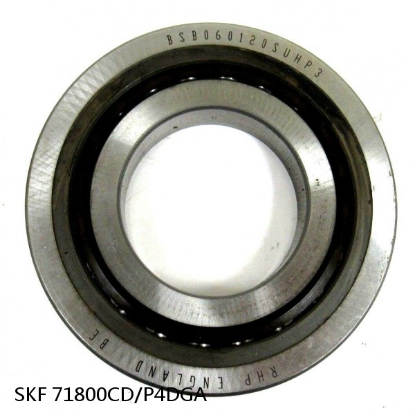 71800CD/P4DGA SKF Super Precision,Super Precision Bearings,Super Precision Angular Contact,71800 Series,15 Degree Contact Angle